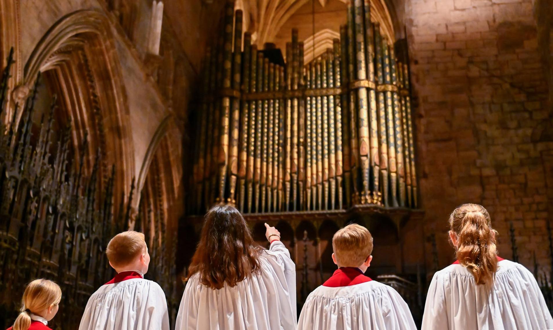 Carlisle Cathedral organ restoration project. The 'Willis' organ dates from 1856 and is one of the treasures of the Cathedral with almost 4000 pipes and still includes pipe-work by its creator, “Father” Willis.: 12 February 2026 STUART WALKER PHOTOGRAPHY COPYRIGHT STUART WALKER PHOTOGRAPHY 2026
